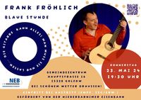 Gitarrenkonzert von Frank Fröhlich am 23.5.2024 in Golzow (Oderbruch)